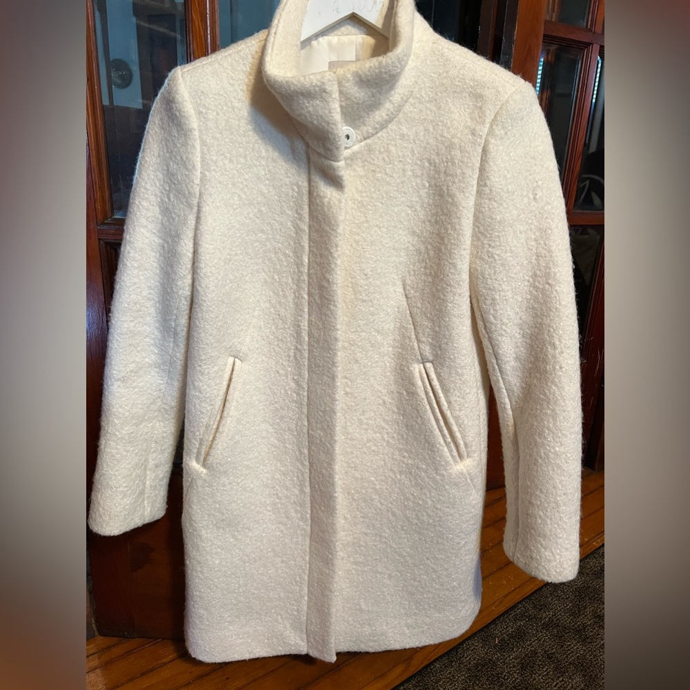 Log Women’s Petite Funnel Neck Coat